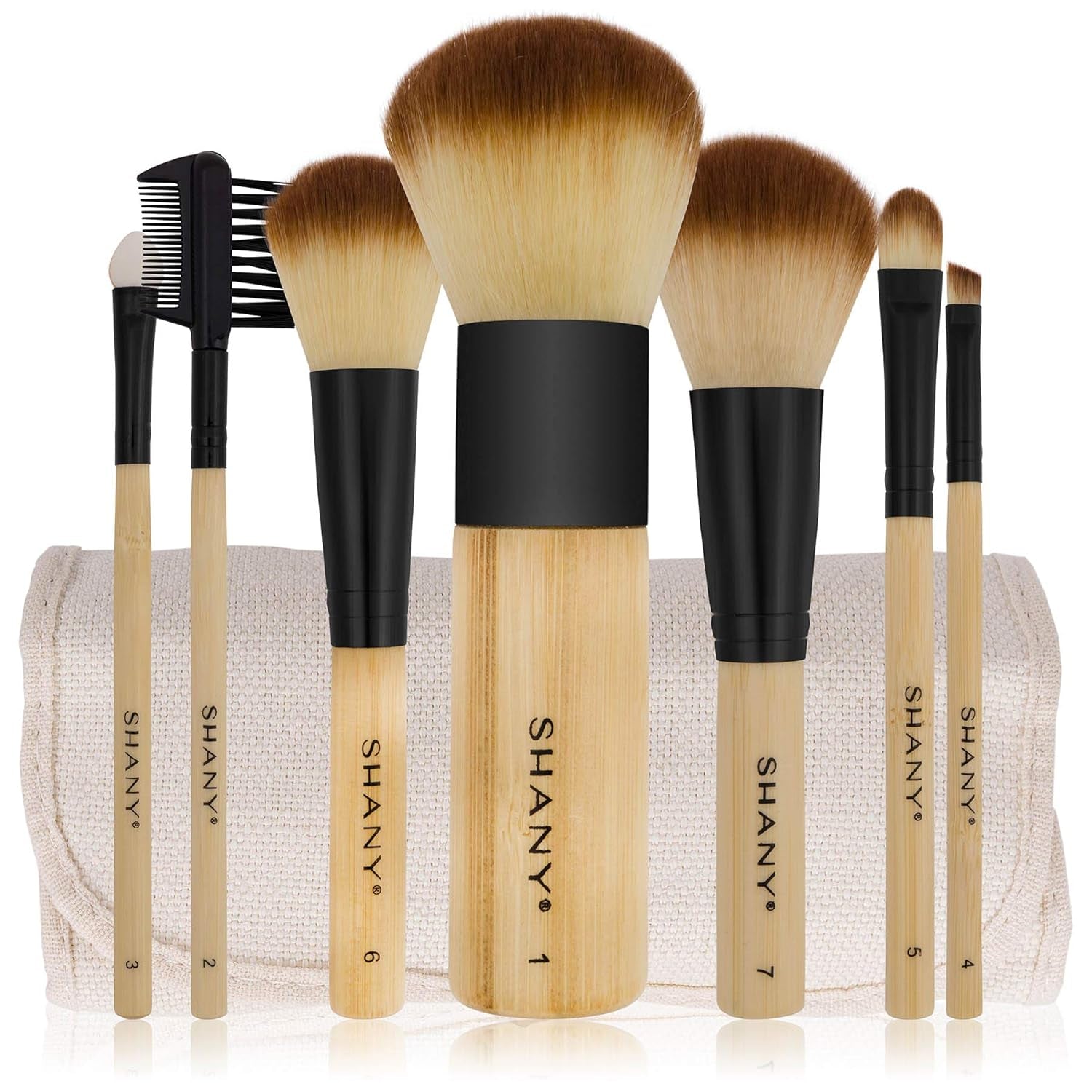 Bamboo Makeup Brush Set - Old Packaging and Style