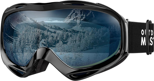 OTG Ski Goggles - over Glasses Ski/Snowboard Goggles for Men, Women & Youth - 100% UV Protection