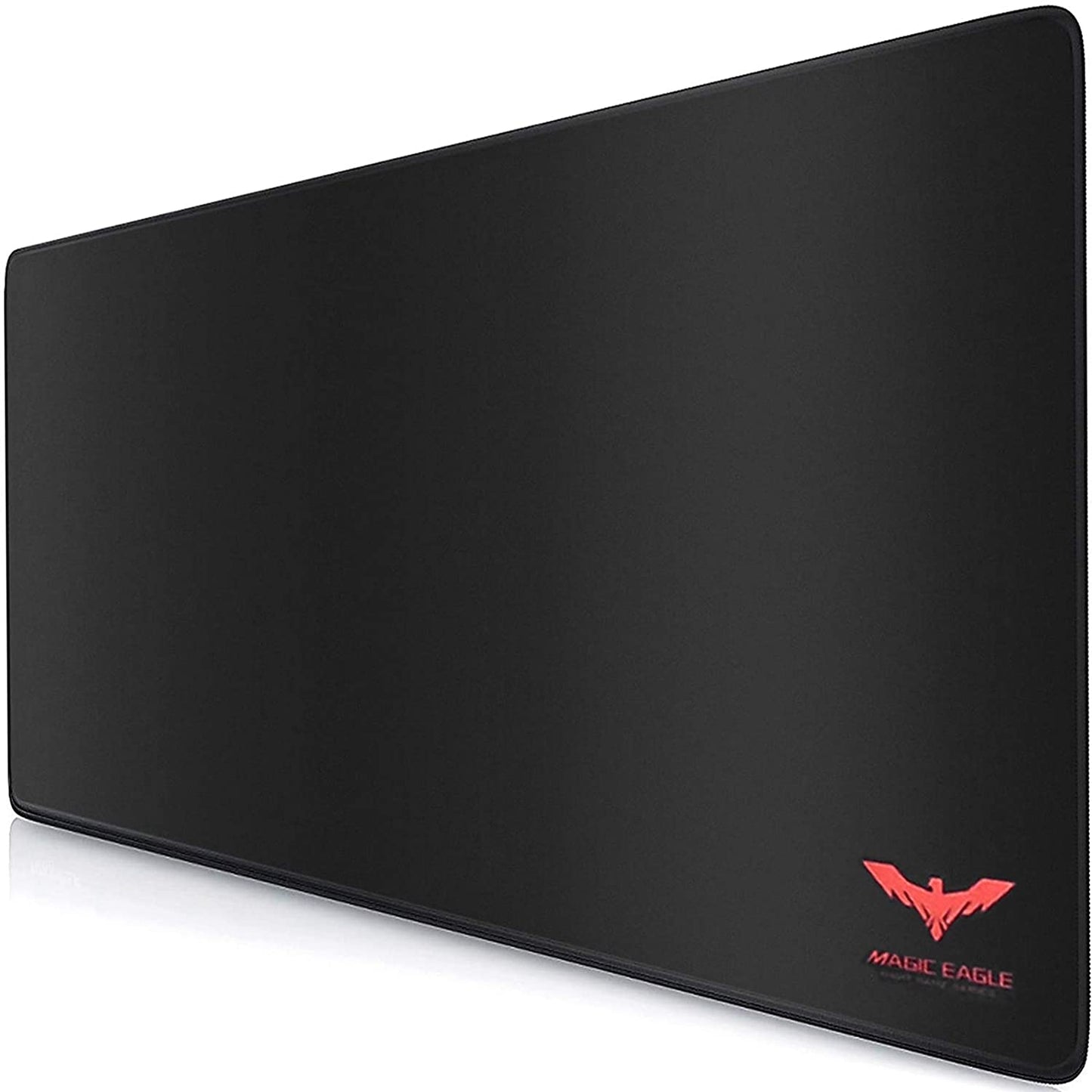 Large Gaming Mouse Pad (35.43 X 15.75 X 0.12Inch) Extended Ergonomic for Computers Thick Keyboard Mouse Mat Non-Slip Rubber Base Mousepad, Black