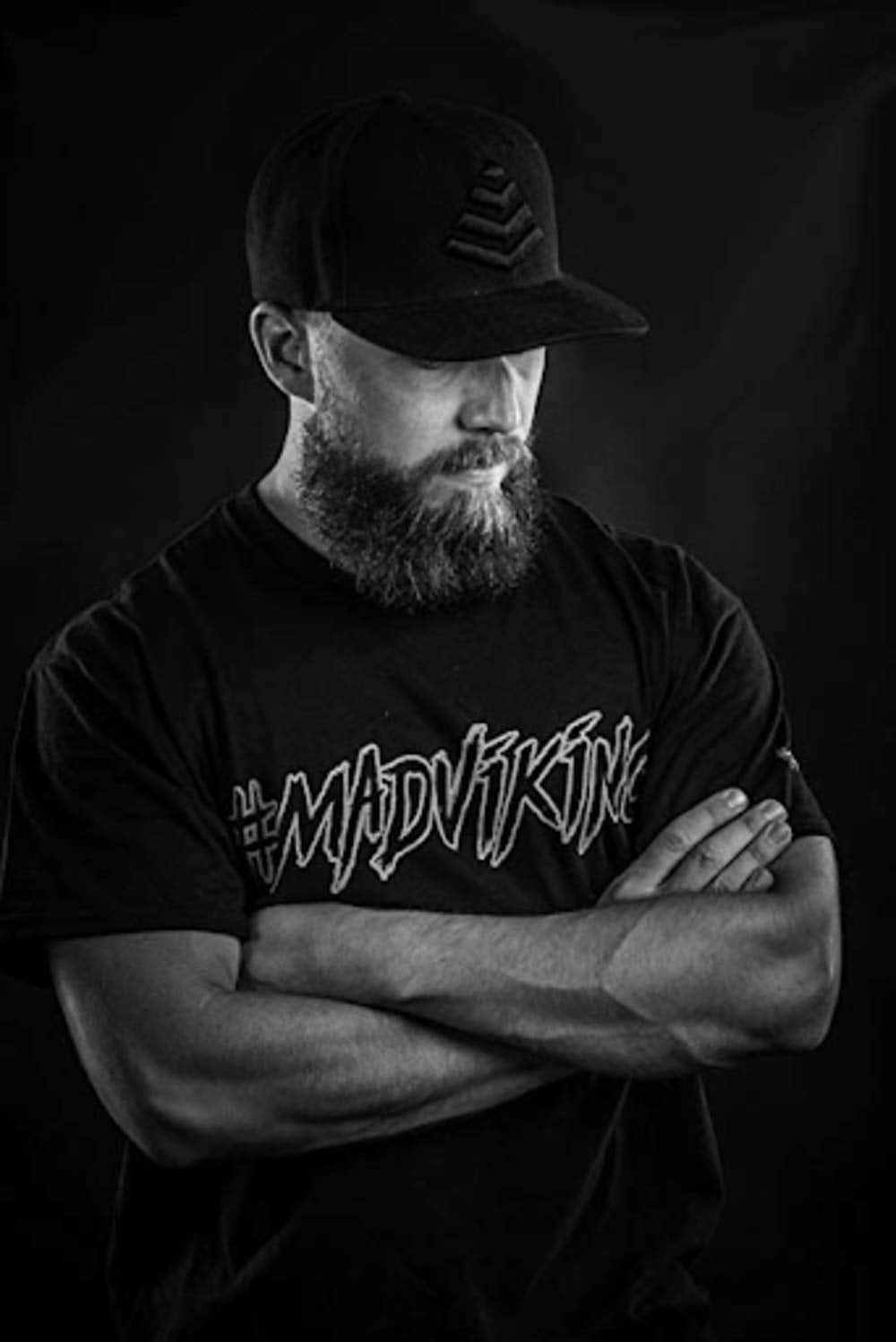 Mad Viking Valhalla Beard Oil - Hydrate, Soften and Grow Your Beard Naturally. Fight Itch and Dandruff with a Smooth Sandalwood & Vanilla Scent, Made in the USA - 2Oz