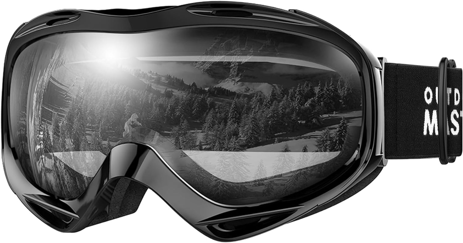 OTG Ski Goggles - over Glasses Ski/Snowboard Goggles for Men, Women & Youth - 100% UV Protection