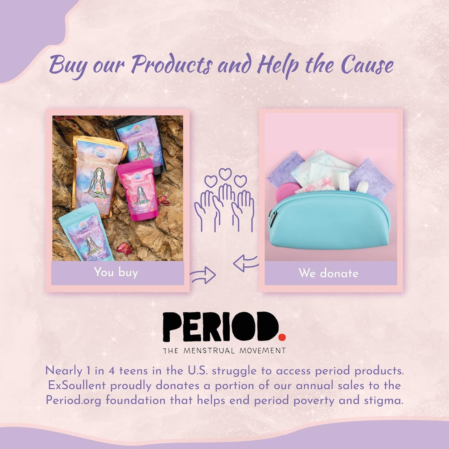 Yoni Steam Herbs - 100% Natural Vaginal Steam, 10 Yoni Herbs Aurora Bliss Blend with Filter Bag | Soothe. Rejuvenate. Heal (2-4 Steams)