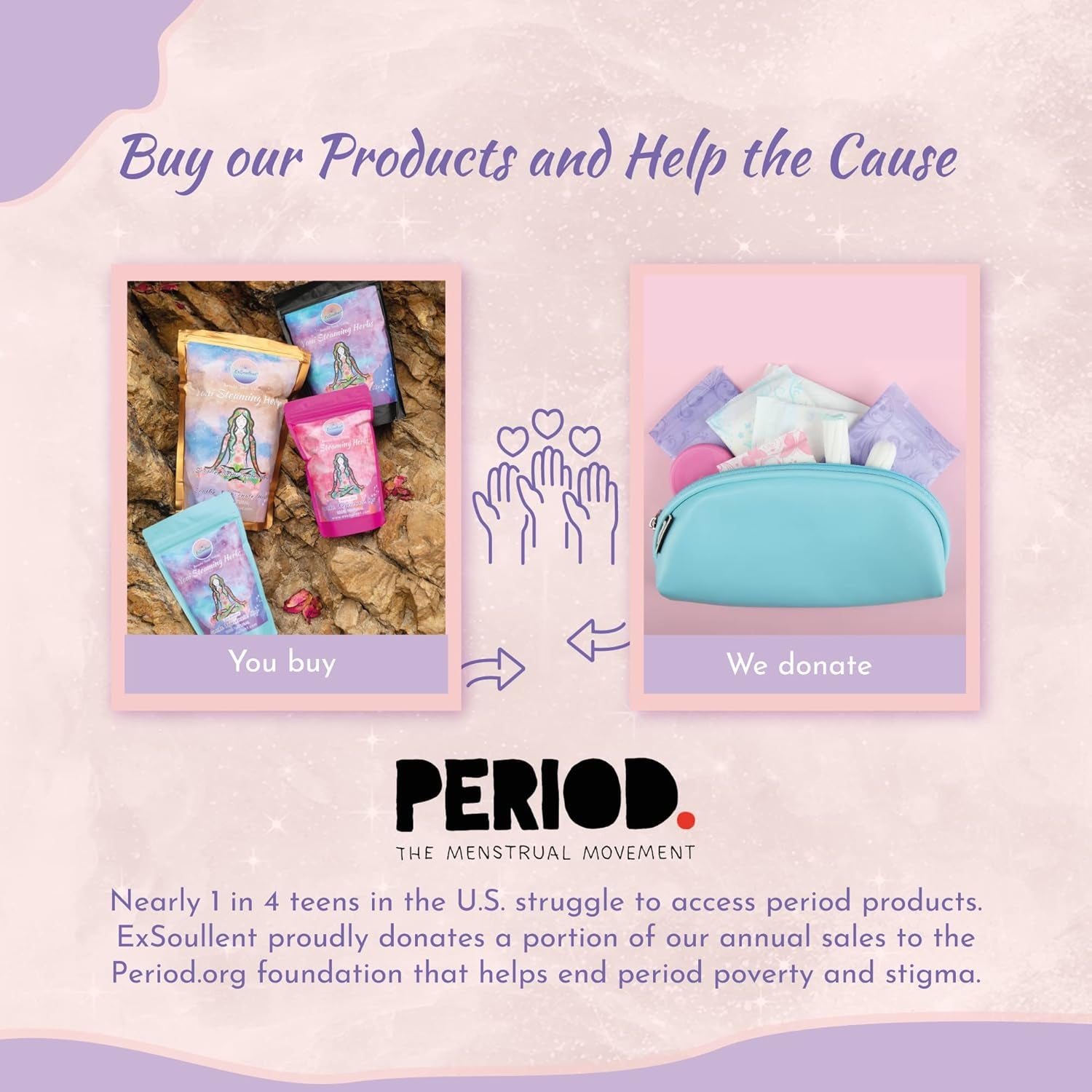 Yoni Steam Herbs - 100% Natural Vaginal Steam, 10 Yoni Herbs Aurora Bliss Blend with Filter Bag | Soothe. Rejuvenate. Heal (2-4 Steams)