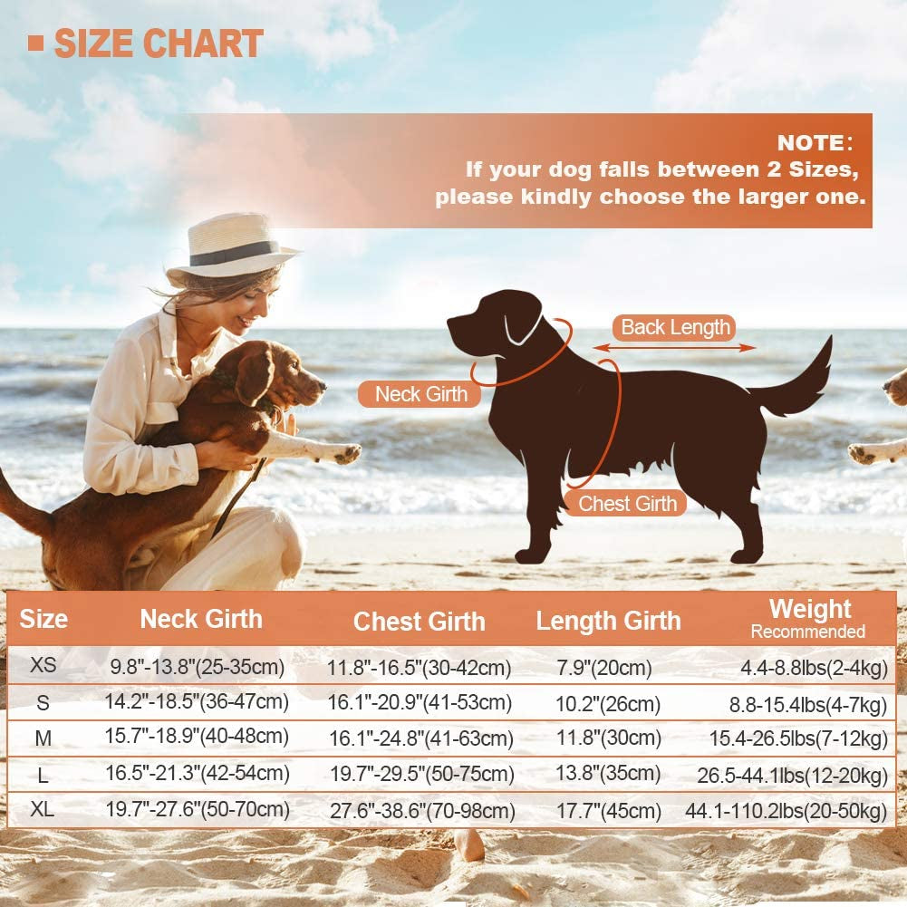 Dog Life Vests, Dog Floats for Swimming, Boat, Pool, Ripstop Pet Life Jacket with High Buoyancy and Lift Handle for Small and Medium Breeds, (M,Grey)